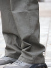 Essential Olive Linen-Blend Relaxed Trousers