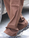Everyday Chocolate Linen-Blend Relaxed Trousers