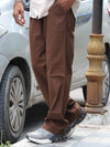 Everyday Chocolate Linen-Blend Relaxed Trousers
