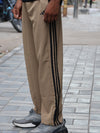 Retro Khaki Relaxed-Fit Track Pants