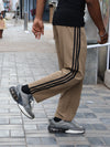 Retro Khaki Relaxed-Fit Track Pants