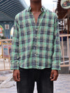 Green & Grey Checkered Shirt