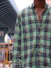 Green & Grey Checkered Shirt
