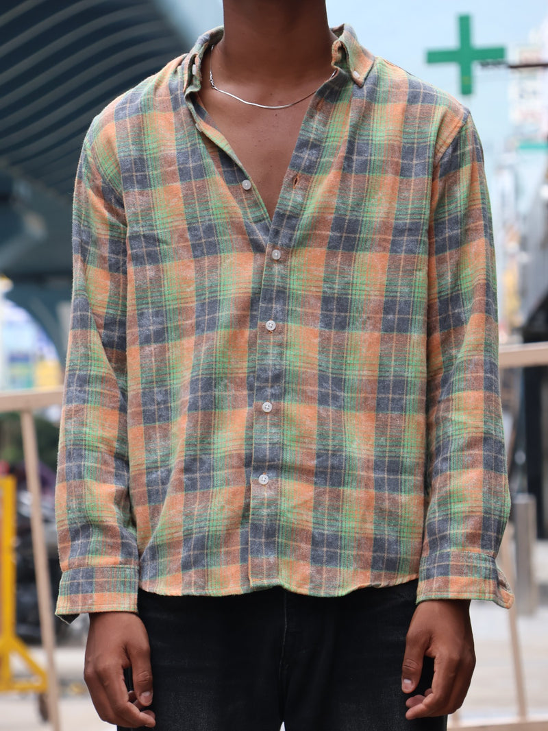 Men's Multicolor Checkered Shirt