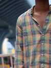 Men's Multicolor Checkered Shirt