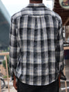 Black & White Checkered Flannel Shirt
