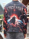 Men's Graphic Printed Full-Sleeve T-Shirt